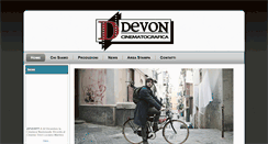 Desktop Screenshot of devoncinematografica.com